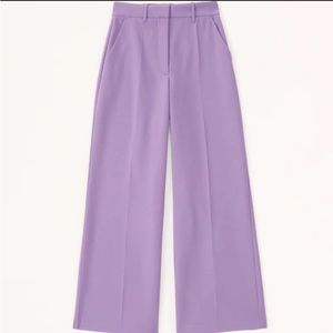 Abercrombie Tailored Ultra Wide Leg Pant